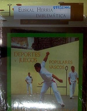 Bild des Verkufers fr Deportes y juegos populares vascos Euskal Herria Emblematica zum Verkauf von Almacen de los Libros Olvidados