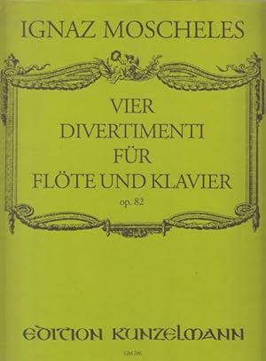 Immagine del venditore per Four Divertmenti for Flute & Piano, Op.82 venduto da Hancock & Monks Music