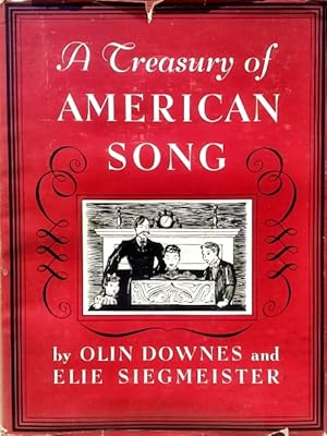 Imagen del vendedor de A Treasury of American Song a la venta por LEFT COAST BOOKS