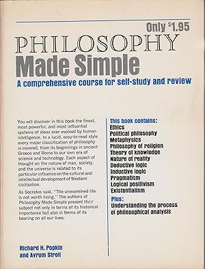 Seller image for Philosophy Made Simple: A Comprehensive Course for Self-Study and Review for sale by Robinson Street Books, IOBA
