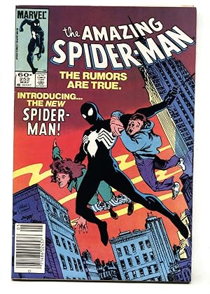 Amazing Spider-Man #252 comic book 1984 first Black Costume Newsstand VF-