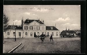 Ansichtskarte Chatillon-sur-Seine, La Gare, Bahnhof