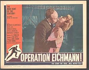 Seller image for Operation Eichmann! 11'x14' Lobby Card #1 Werner Klemperer Ruta Lee. for sale by DTA Collectibles