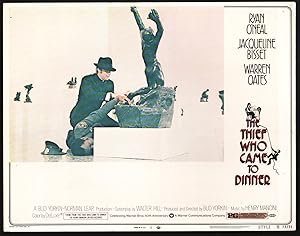 Image du vendeur pour Thief Who Came to Dinner #6-1973-original 11'x14' lobby card-Ryan O'Neal-VG mis en vente par DTA Collectibles