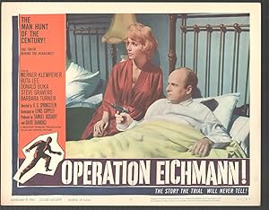 Seller image for Operation Eichmann! 11'x14' Lobby Card #6 Werner Klemperer Ruta Lee. for sale by DTA Collectibles