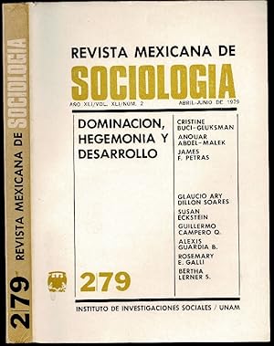 Seller image for Mexico: una burocracia gobernante in Revista Mexicana de Sociologia Volume XLI (41) Number 2 for sale by The Book Collector, Inc. ABAA, ILAB