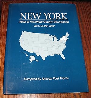 Immagine del venditore per New York: Atlas of Historical County Boundaries venduto da Paul Wiste Books