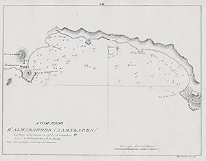 Bild des Verkufers fr Acoraggio d'Almazarron" - Puerto de Mazarron Isla Plana Murcia Espana Spain Spanien Espagne zum Verkauf von Antiquariat Steffen Vlkel GmbH