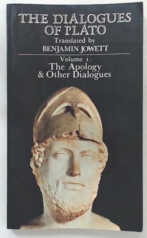 Bild des Verkufers fr The Dialogues of Plato. Volume 1. The Apology and Other Dialogues. zum Verkauf von Plurabelle Books Ltd