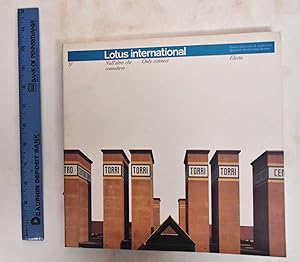 Immagine del venditore per Lotus international, no 57 venduto da Mullen Books, ABAA