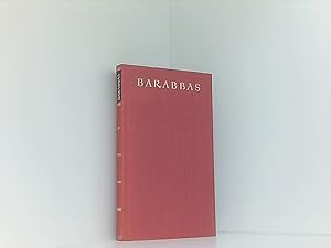 Bild des Verkufers fr Barabbas zum Verkauf von Book Broker