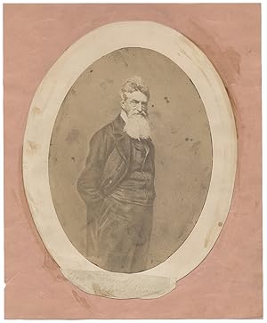 Oval Salt Print of Famed Abolitionist John Brown