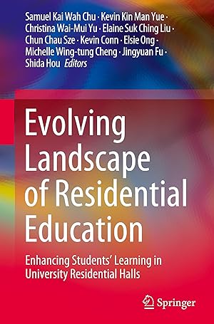 Image du vendeur pour Evolving Landscape of Residential Education mis en vente par moluna