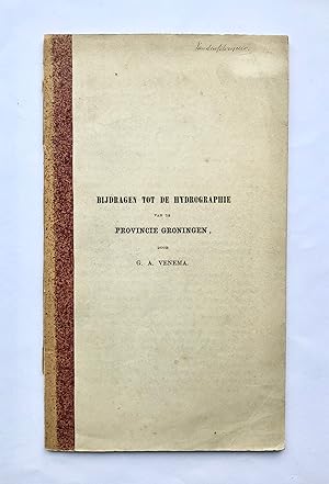 [Groningen, Water, 1858] Bijdragen tot de hydrographie van de provincie Groningen, over den toest...