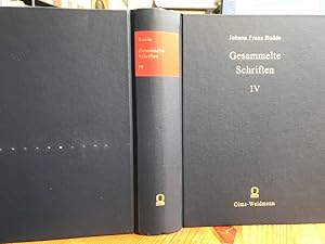 Seller image for Introductio ad historiam Philosophiae Ebraeorum. Accedit Dissertatio de Haeresi Valentiniana. (Historia Scientiarum - Budde Gesammelte Schriften Band IV) for sale by Antiquariat Thomas Nonnenmacher