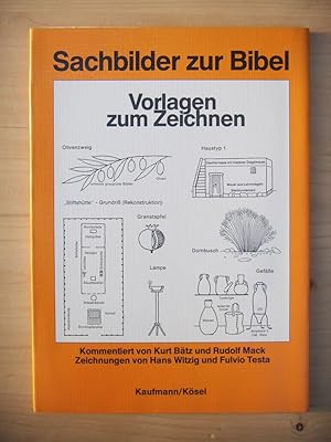 Seller image for Sachbilder zur Bibel. Vorlagen zum Zeichnen. for sale by Versandantiquariat Manuel Weiner