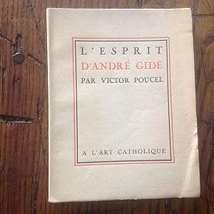 L' ESPRIT d'André GIDE