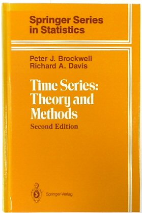 Bild des Verkufers fr Time Series: Theory and Methods zum Verkauf von PsychoBabel & Skoob Books