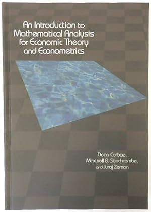 Immagine del venditore per An Introduction to Mathematical Analysis for Economic Theory and Econometrics venduto da PsychoBabel & Skoob Books