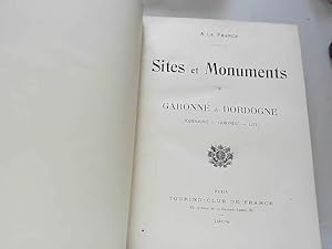 Seller image for Sites et monuments tome V for sale by JLG_livres anciens et modernes