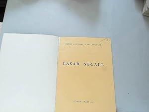 Seller image for Lasar Segall - Fvrier-Mars 1959 for sale by JLG_livres anciens et modernes