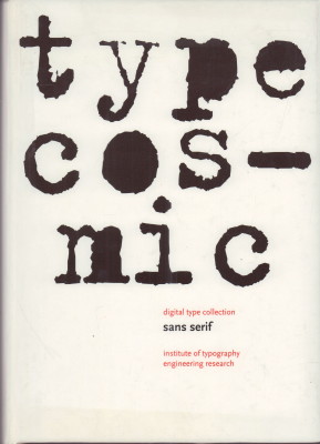 Bild des Verkufers fr Typecosmic. Digital type collection: Sans serif. zum Verkauf von Antiquariat Jenischek