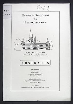 Seller image for European Symposium of Leukodystrophy. Abstracts. for sale by books4less (Versandantiquariat Petra Gros GmbH & Co. KG)