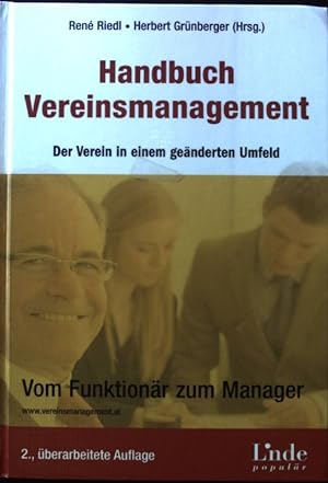 Seller image for Handbuch Vereinsmanagement : der Verein in einem genderten Umfeld ; vom Funktionr zum Manager. Linde populr for sale by books4less (Versandantiquariat Petra Gros GmbH & Co. KG)