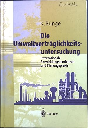 Seller image for Umweltvertrglichkeitsuntersuchung : internationale Entwicklungstendenzen und Planungspraxis. for sale by books4less (Versandantiquariat Petra Gros GmbH & Co. KG)