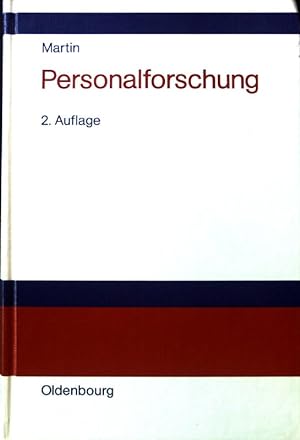 Bild des Verkufers fr Personalforschung. zum Verkauf von books4less (Versandantiquariat Petra Gros GmbH & Co. KG)