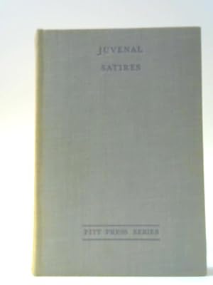 Bild des Verkufers fr D Iunii Iuvenalis Saturae XIV: Fourteen Satires of Juvenal zum Verkauf von World of Rare Books