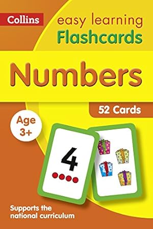 Bild des Verkufers fr Numbers Flashcards: 52 Cards (Collins Easy Learning Preschool) by Collins UK [Card Book ] zum Verkauf von booksXpress