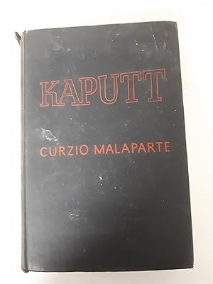 Bild des Verkufers fr Kaputt zum Verkauf von Cambridge Rare Books