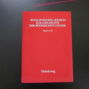 Bild des Verkufers fr Biographisches Lexikon zur Geschichte der Bhmischen Lnder - Band I: A-H zum Verkauf von Bookstore-Online