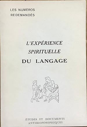 L?expérience spirituelle du langage