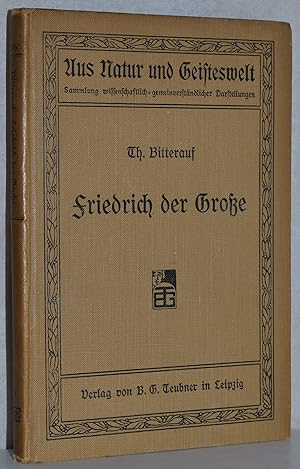 Bild des Verkufers fr Friedrich der Groe. Sechs Vortrge. M. 2 Bildnissen. zum Verkauf von Antiquariat Reinsch