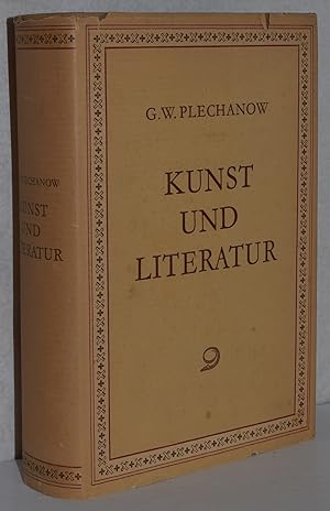 Bild des Verkufers fr Kunst und Literatur. Vorw. v. M. Rosenthal. Redaktion u. Kommentar N. F. Beltschikow. bers. v. J. Harhammer. zum Verkauf von Antiquariat Reinsch