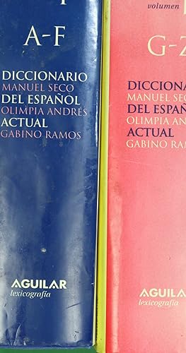 Seller image for Diccionario del espaol actual for sale by Librera Alonso Quijano