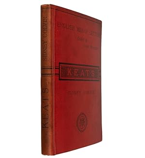 Image du vendeur pour Keats. mis en vente par Jarndyce, The 19th Century Booksellers