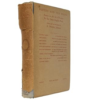 Bild des Verkufers fr Poetry and the Poets; selected and edited by R. Brimley Johnson. zum Verkauf von Jarndyce, The 19th Century Booksellers