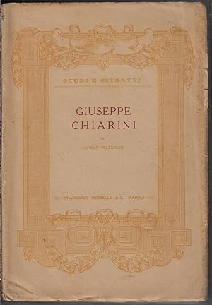 Giuseppe Chiarini : la vita e l'opera letteraria