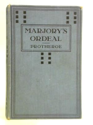 Imagen del vendedor de Marjory's Ordeal a la venta por World of Rare Books