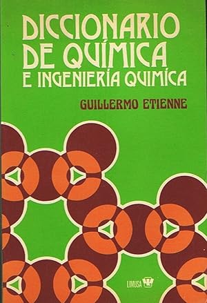 Immagine del venditore per DICCIONARIO DE QUMICA E INGENIERA QUMICA. Ingls ? Espaol. venduto da Librera Torren de Rueda