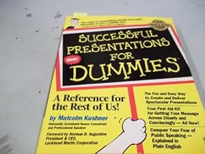 Seller image for Successful Presentations For Dummies (Series) for sale by Reliant Bookstore