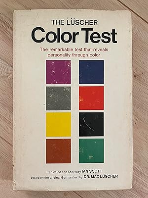 Imagen del vendedor de The Luscher Color Test a la venta por Friends Of Bridgeport Public Library