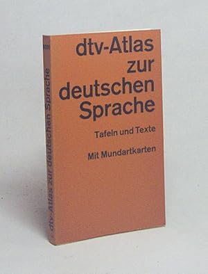 Seller image for dtv-Atlas zur deutschen Sprache : Tafeln u. Texte / Werner Knig. Graphiker: Hans-Joachim Paul for sale by Versandantiquariat Buchegger