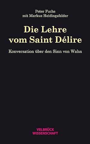 Seller image for Die Lehre vom Saint Dlire for sale by moluna