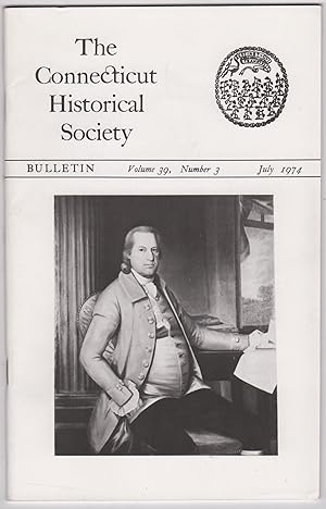 Seller image for From Governor to Governor in Three Generations" in the Connecticut Historical Society Bulletin, Volume 39, Number 3, July 1974 for sale by Kaaterskill Books, ABAA/ILAB