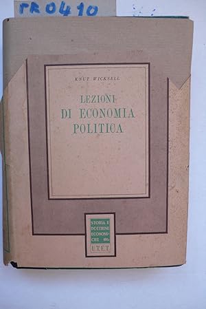 Lezioni di economia politica