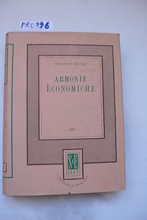 Seller image for Armonie economiche for sale by Studio Bibliografico Restivo Navarra